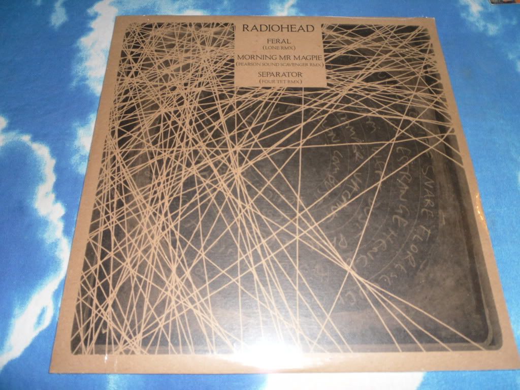 RADIOHEAD - Feral (lone Rmx / Morning Mr Magpie (pearson Sound Scavenger Rmx) / Separator (four Tet Rmx))