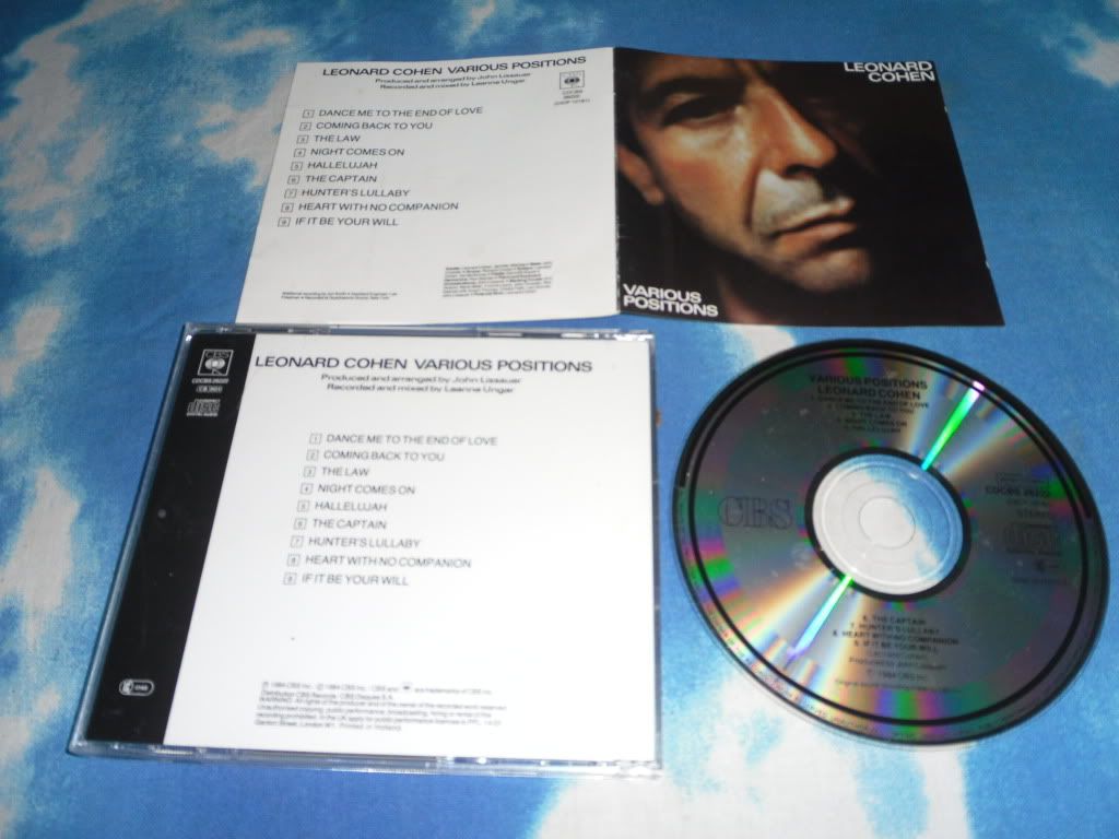 Leonard Cohen Various Positions Records Lps Vinyl And Cds Musicstack 