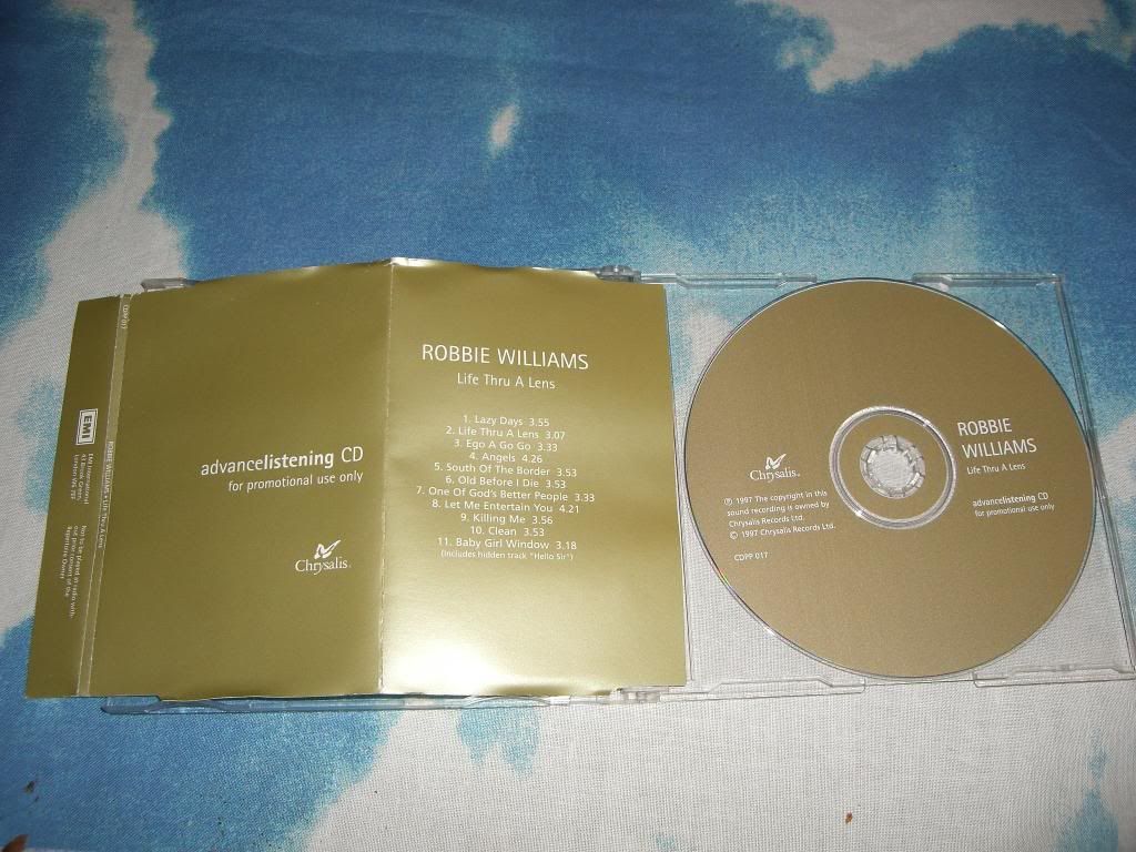 ROBBIE WILLIAMS - Life Thru A Lens Single
