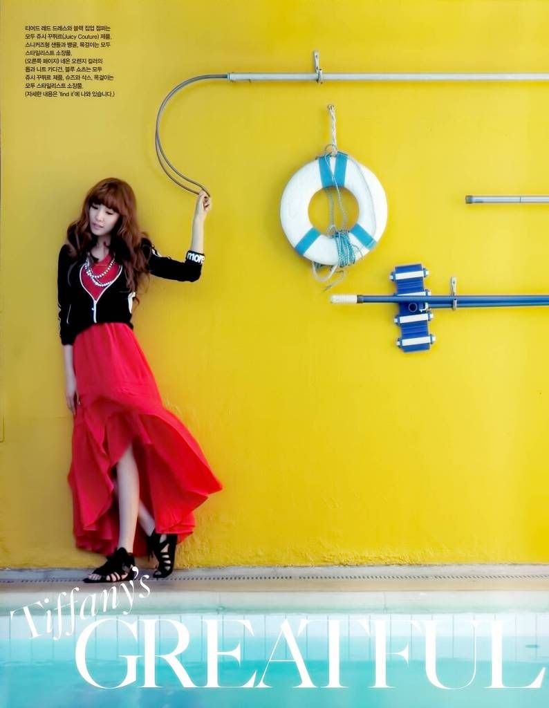 少女時代TiffanyVOGUE GIRL4月雜誌高清圖 16P
