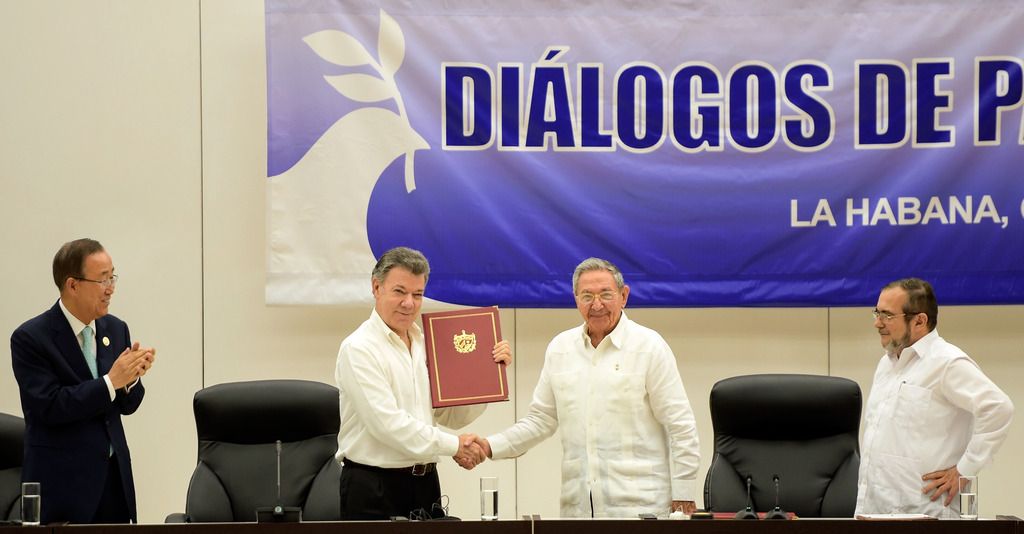 THE PEACE OF OUR HEMISPHERE: COLOMBIA EDGES TOWARD ENDING CONFLICT