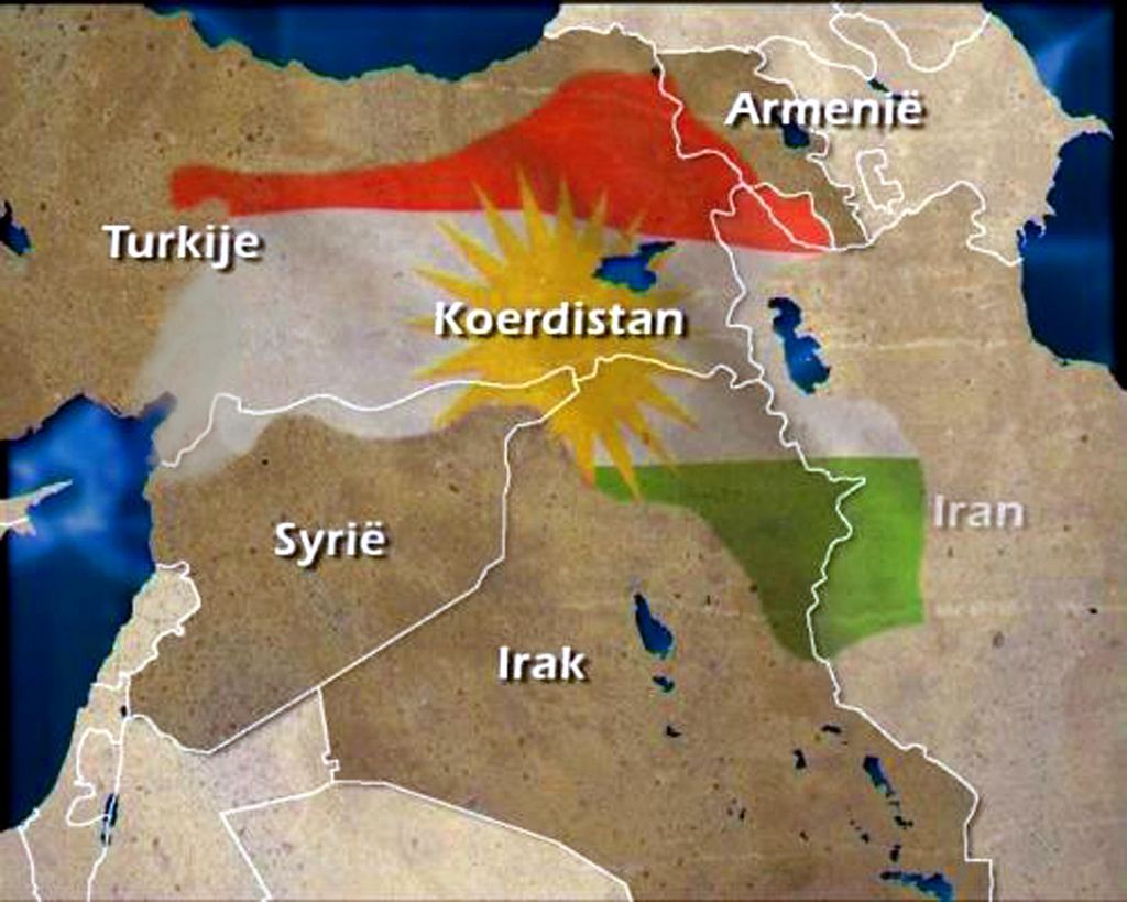 Map of Kurdistan