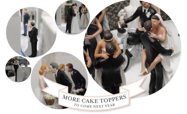 Designer Spotlight: Mini Works of Art – Weddingstar Cake Toppers - The