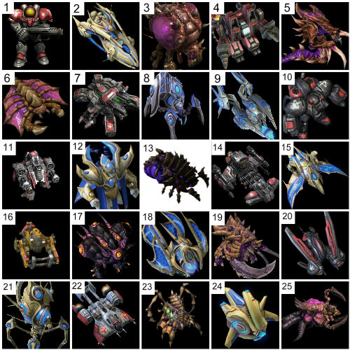 StarCraft 2 All Units