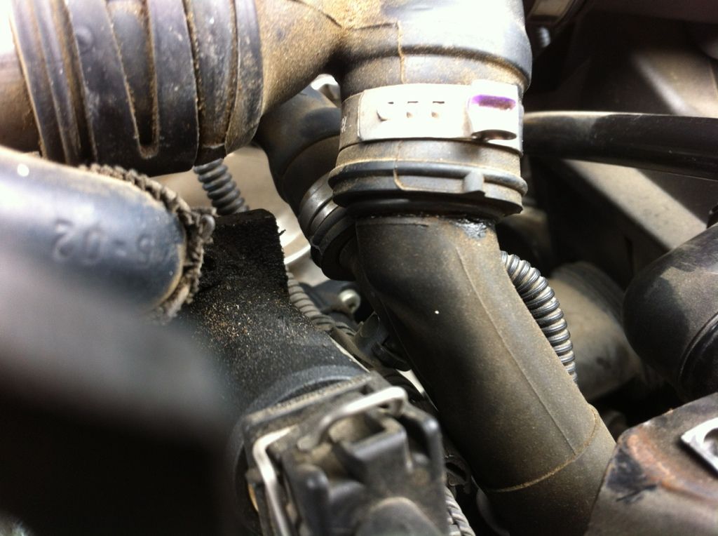 Cracked hose VW Vortex Volkswagen Forum