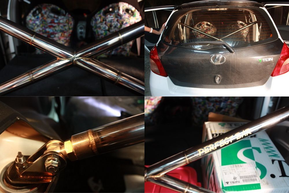 รับทำค้ำเสาC ทุกรุ่น,ค้ำX bar,ค้ำV,เสาB สแตนเลสโดย Perfect Bar