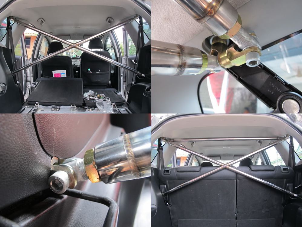 รับทำค้ำเสาC ทุกรุ่น,ค้ำX bar,ค้ำV,เสาB สแตนเลสโดย Perfect Bar