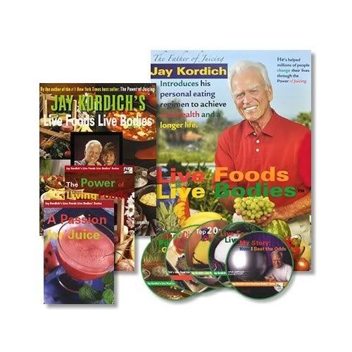 The Live Foods Live Bodies Program (242 page Book, 2 DVDs, 5 CDs Multimedia package)