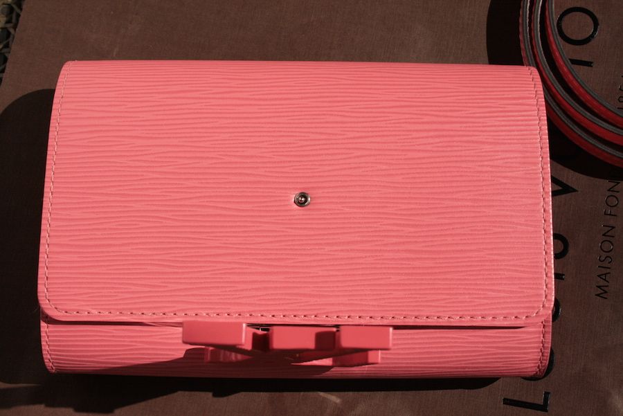 louis vuitton pastel clutch