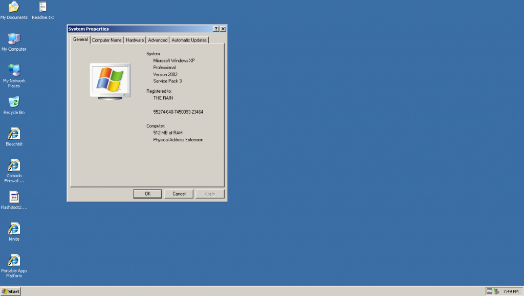 NaNo Windows XP Pro 0 82 (Updated and Overclocked)(Latest Versions) Incl Key @ Only By THE RAIN HKRG} preview 8