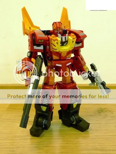 Transformers 2010 ACG HK Classic Hot Rodimus Protector  