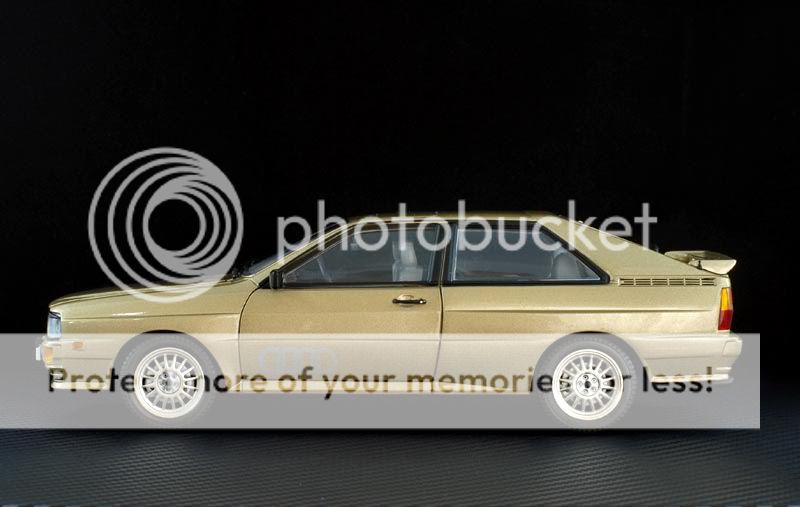 Sunstar Audi Quattro 1981 Metallic Gold 118