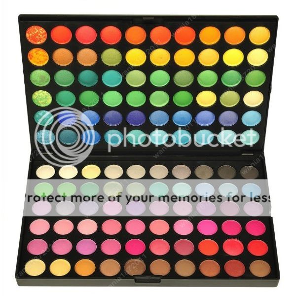 120 Pro Full Colors Eye Shadow Eyeshadow Palette Makeup Box Cosmetics Set New 1