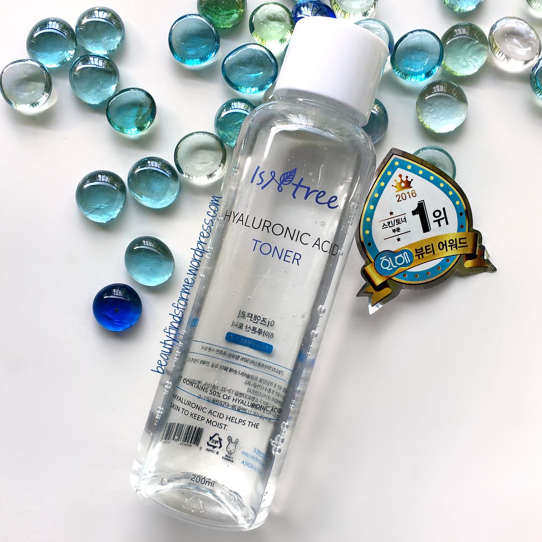 IsnTree Hyaluronic Acid Toner Review Unboxing Beauty