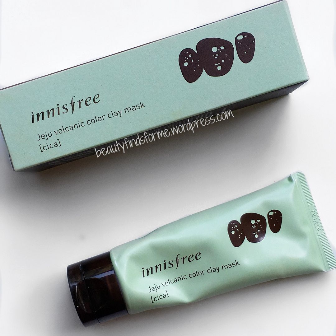 Innisfree Jeju Volcanic Color Clay Mask in Cica Review ...